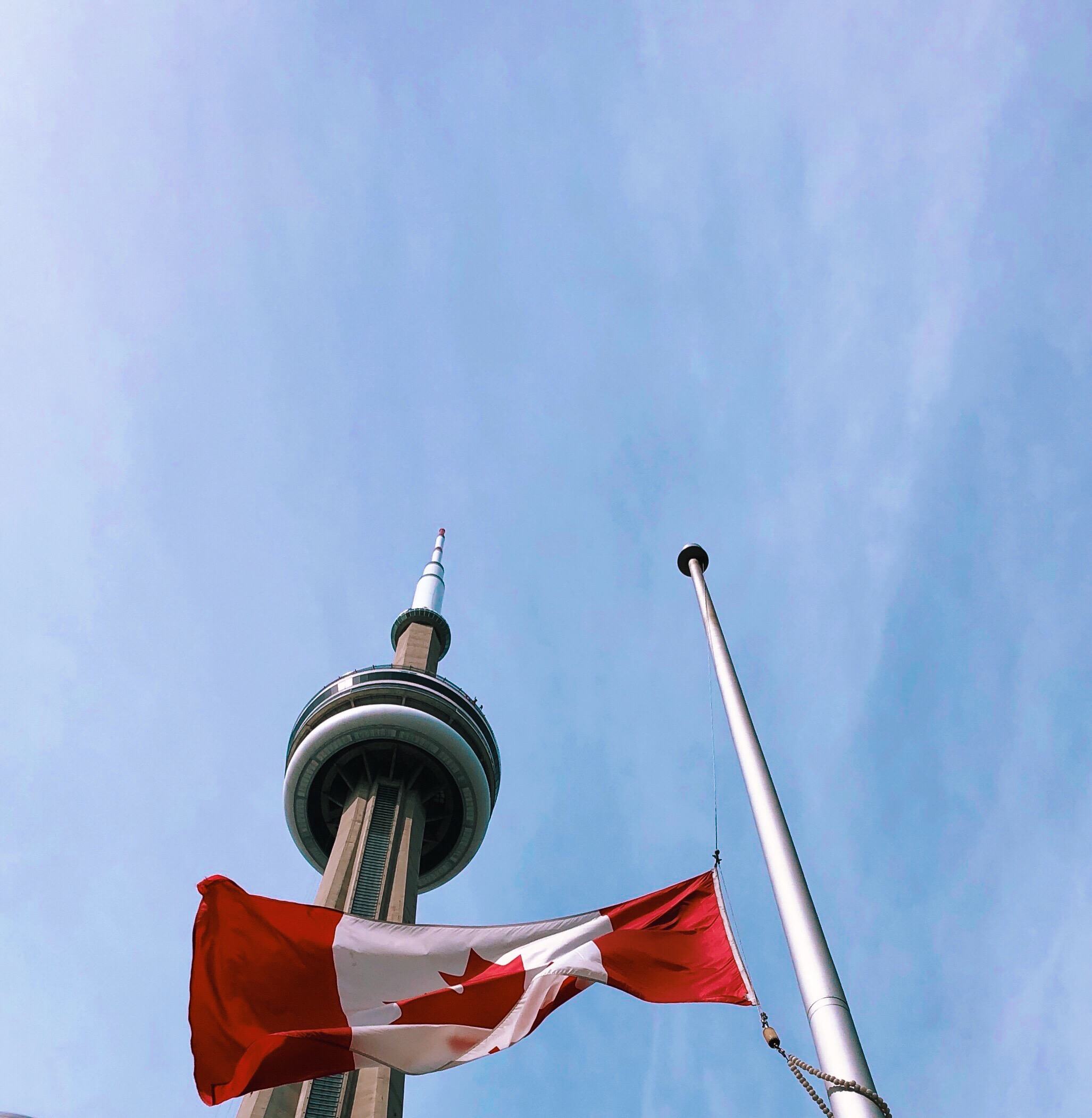 Canadian Flag in Toronto